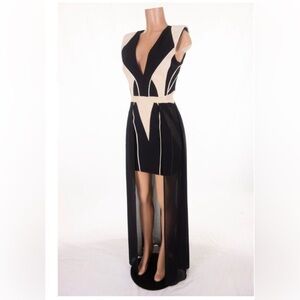 Elisabetta Franchi Abito Runway Dress size 6 (42 IT)